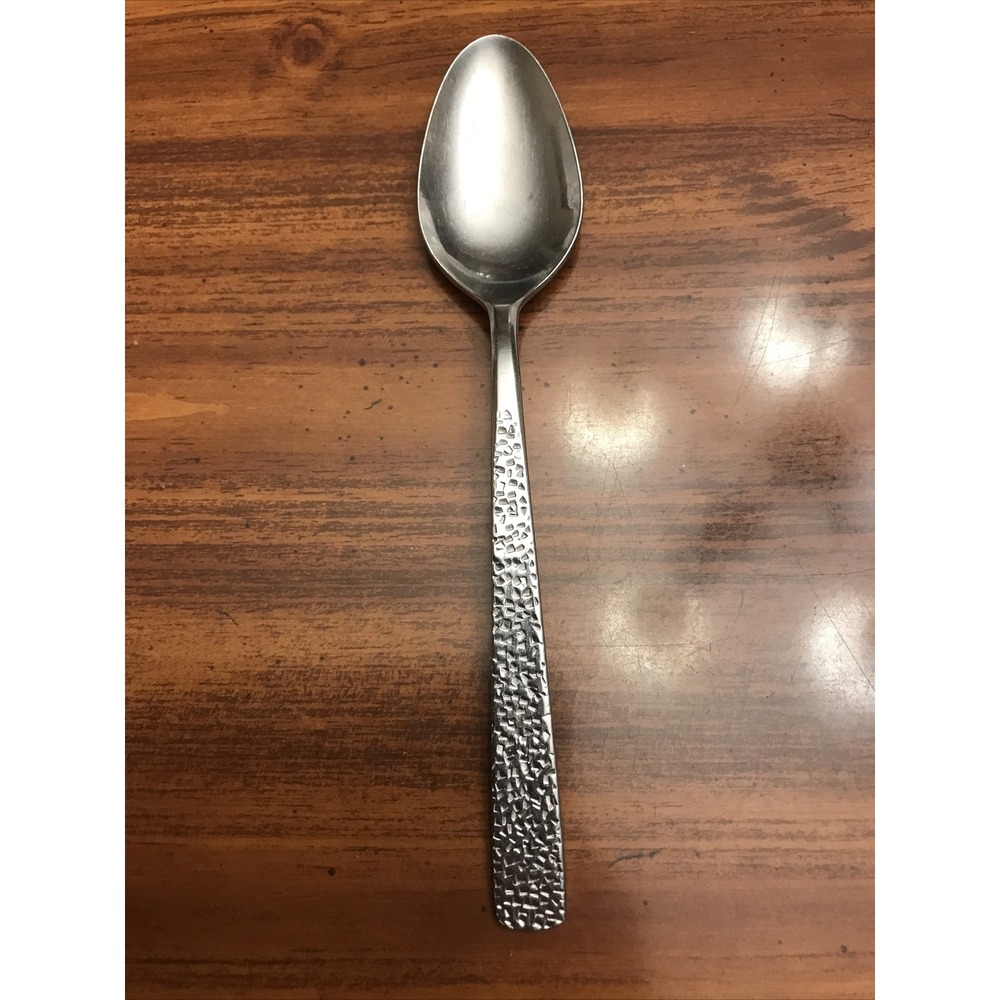international stainless‎ steel tablespoon USA art Deco